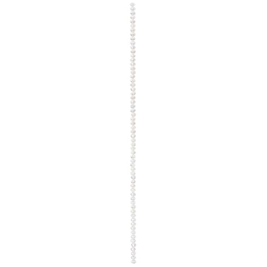 12 Pack: Crystal Faceted Rondelle Beads, 4mm by Bead Landing™